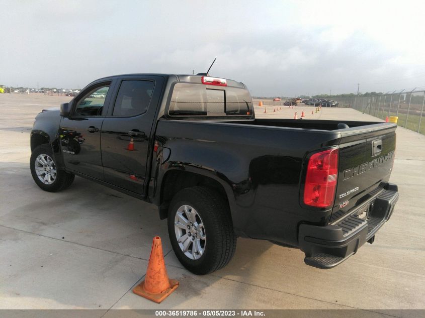 2021 CHEVROLET COLORADO 2WD LT - 1GCGSCEN8M1106971