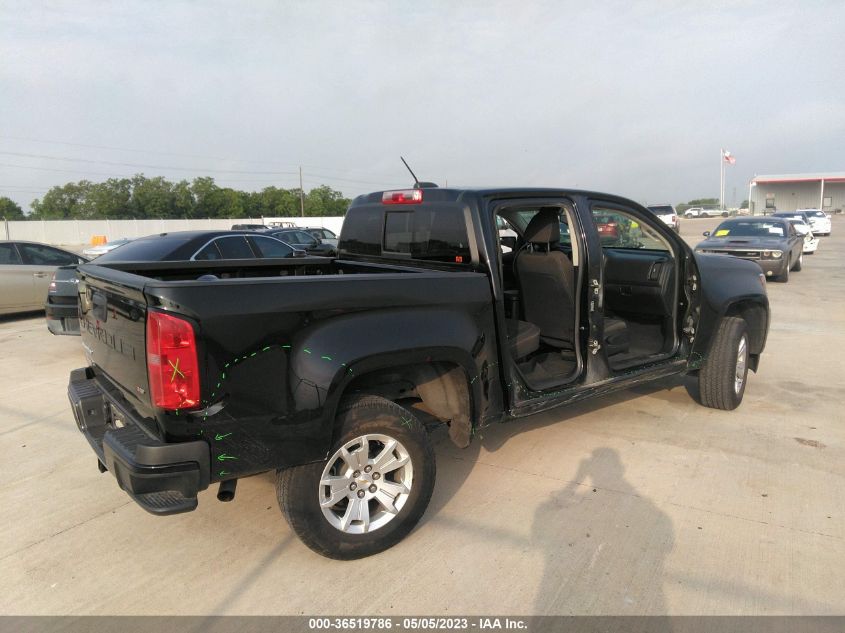 2021 CHEVROLET COLORADO 2WD LT - 1GCGSCEN8M1106971