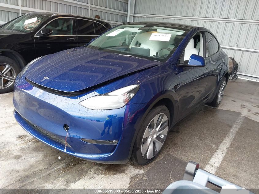 2023 TESLA MODEL Y LONG RANGE - 7SAYGDEE1PA100744