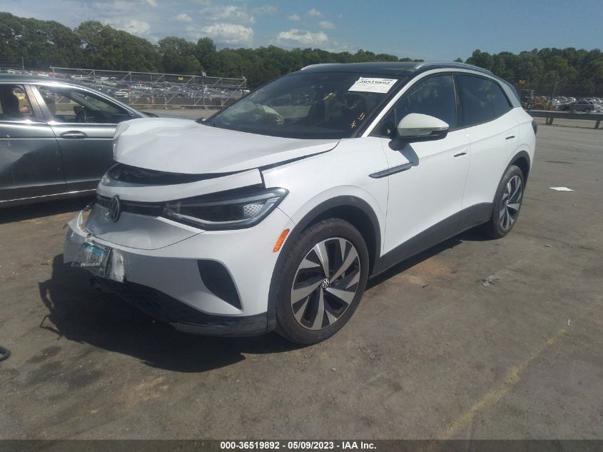 2021 VOLKSWAGEN ID.4 PRO S WVGUNPE20MP063789