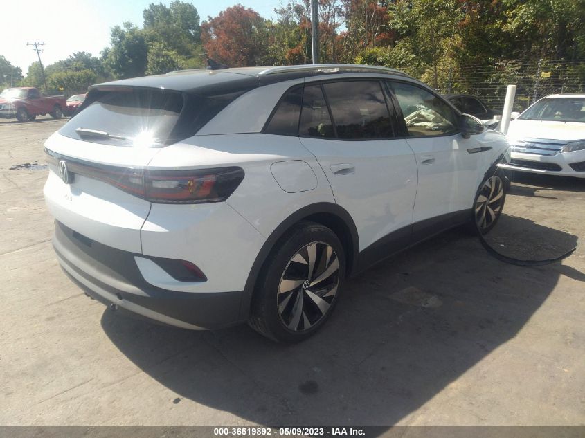 2021 VOLKSWAGEN ID.4 PRO S WVGUNPE20MP063789