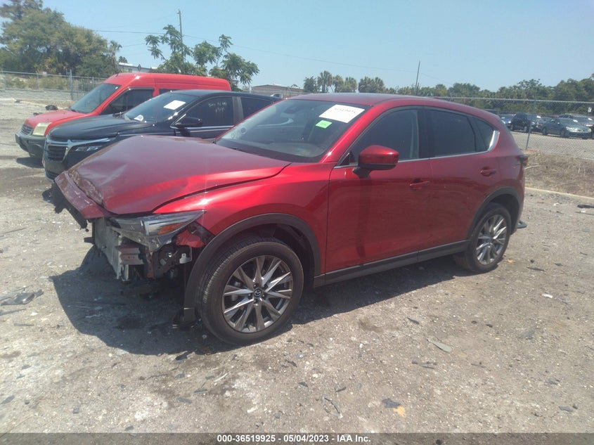VIN JM3KFADM8M0481722 2021 MAZDA CX-5 GRAND TOURING