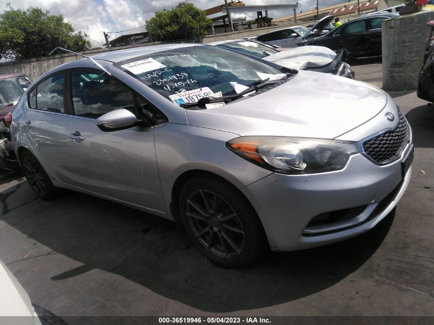 2014 KIA FORTE EX - KNAFX4A83E5109254