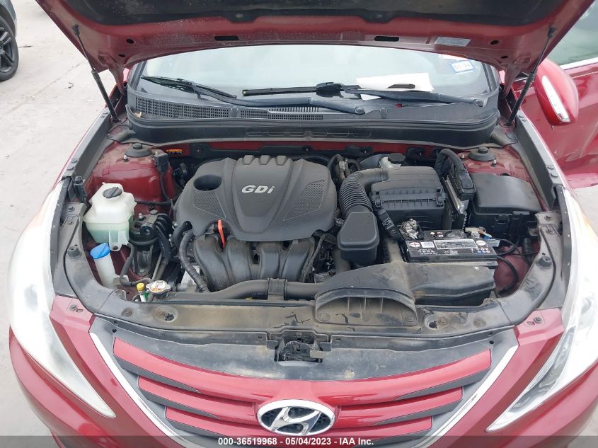 2014 HYUNDAI SONATA GLS - 5NPEB4AC5EH908924