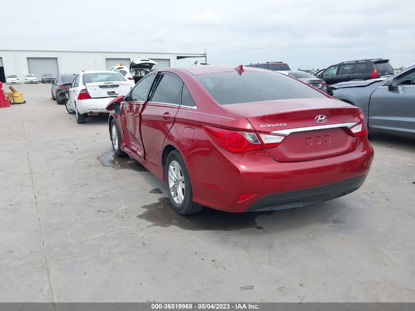 2014 HYUNDAI SONATA GLS - 5NPEB4AC5EH908924