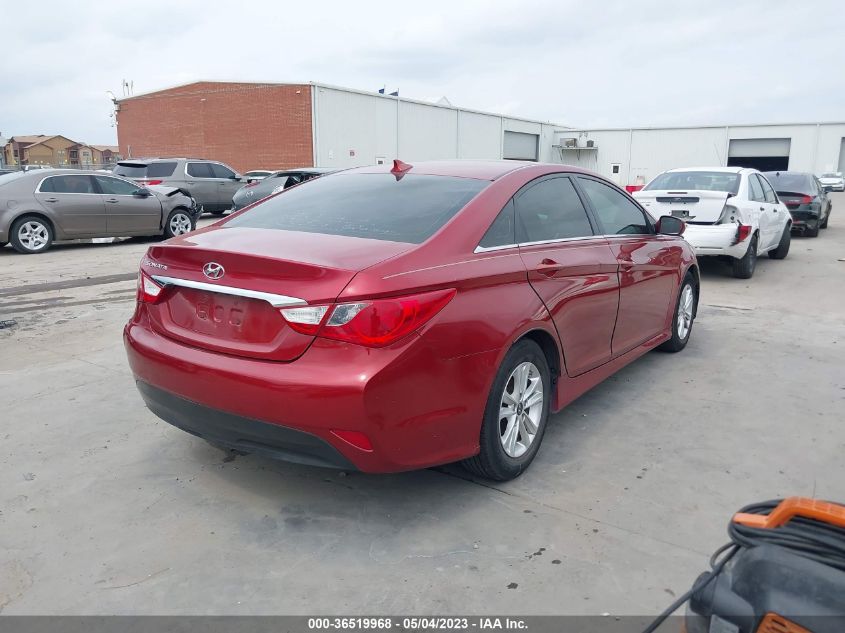 2014 HYUNDAI SONATA GLS - 5NPEB4AC5EH908924