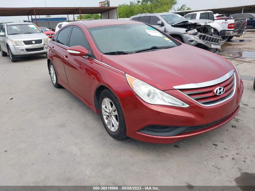 2014 HYUNDAI SONATA GLS - 5NPEB4AC5EH908924