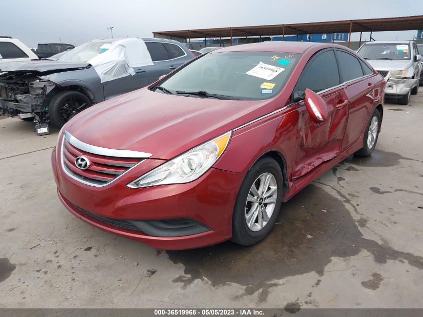 2014 HYUNDAI SONATA GLS - 5NPEB4AC5EH908924