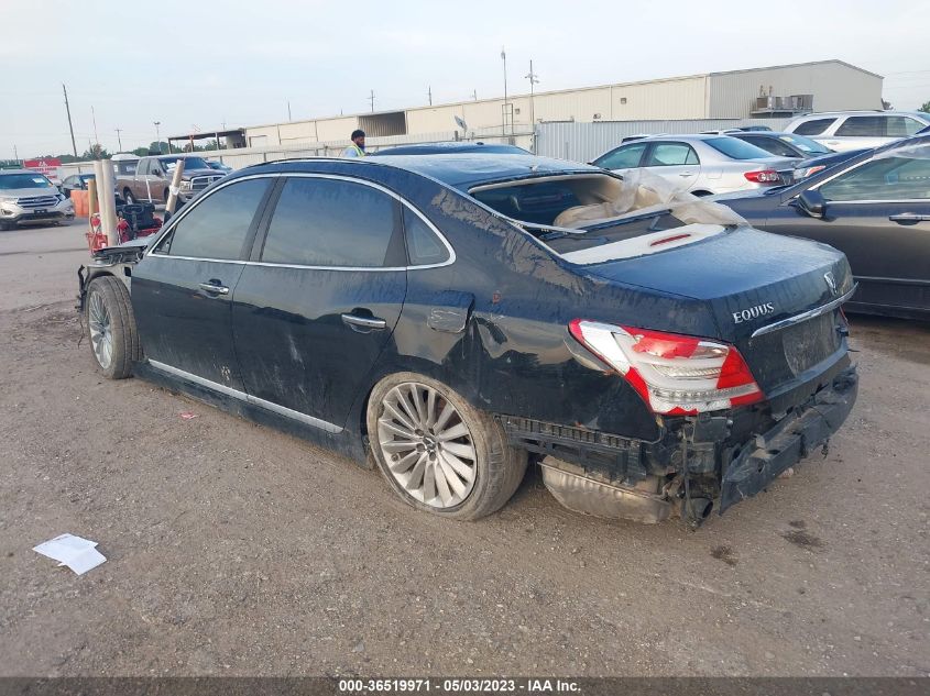 2016 HYUNDAI EQUUS ULTIMATE KMHGH4JH0GU101654