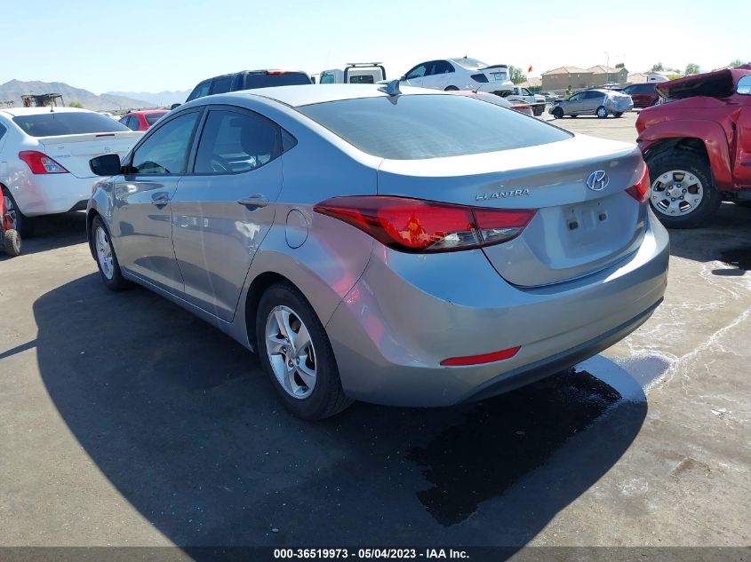 2015 HYUNDAI ELANTRA SE - 5NPDH4AE5FH556148