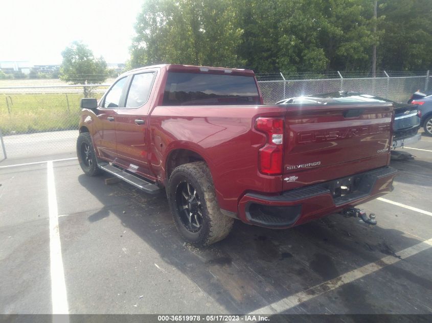 2019 CHEVROLET SILVERADO 1500 CUSTOM - 1GCPWBEH2KZ412684