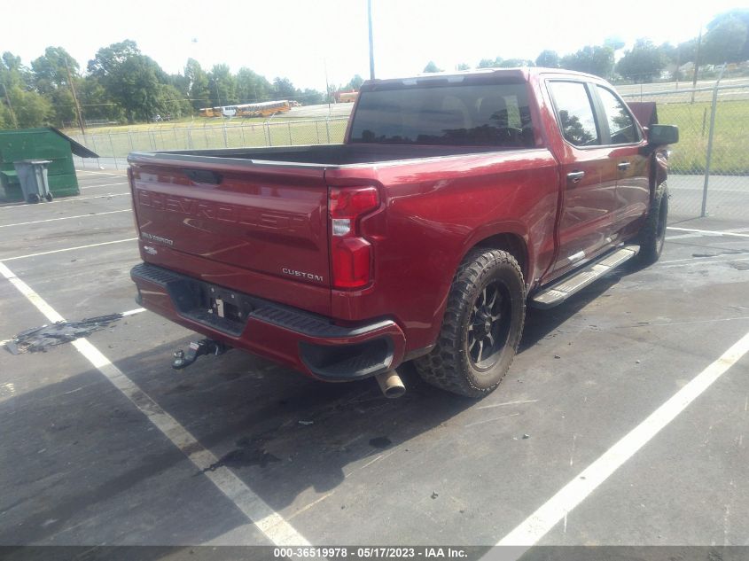 2019 CHEVROLET SILVERADO 1500 CUSTOM - 1GCPWBEH2KZ412684