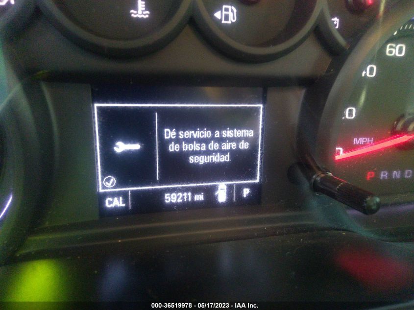 2019 CHEVROLET SILVERADO 1500 CUSTOM - 1GCPWBEH2KZ412684