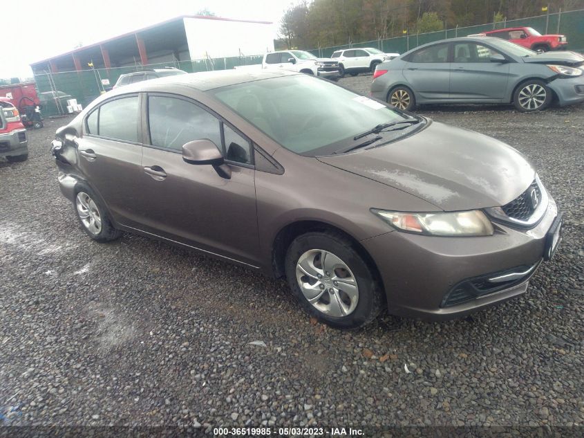 2013 HONDA CIVIC SDN LX - 2HGFB2F56DH544296