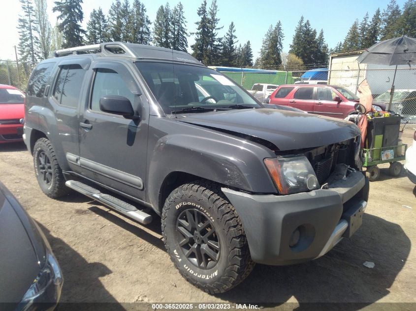 2014 NISSAN XTERRA X/S - 5N1AN0NU9EN805941