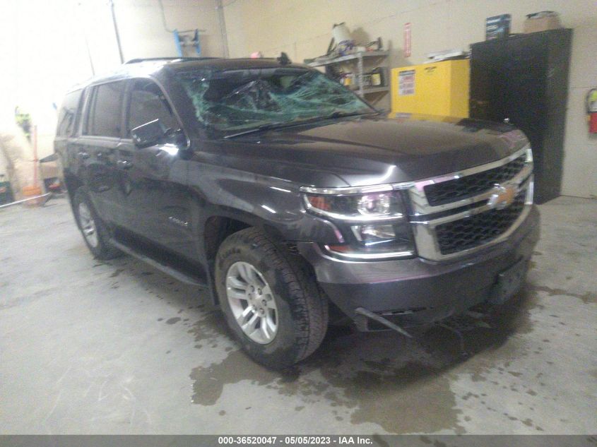 2017 CHEVROLET TAHOE LT - 1GNSKBKC1HR127781