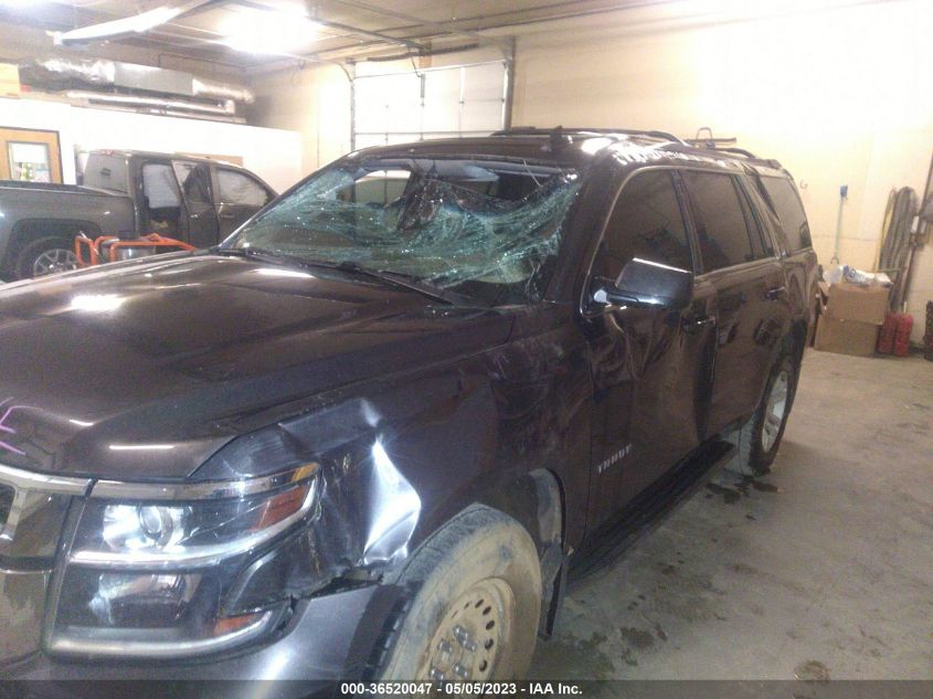 2017 CHEVROLET TAHOE LT - 1GNSKBKC1HR127781