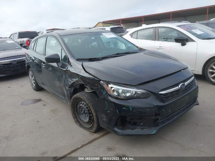 2021 SUBARU IMPREZA - 4S3GTAB6XM3713196