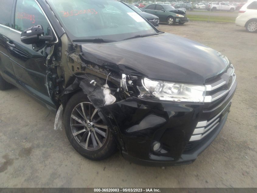 2019 TOYOTA HIGHLANDER SE/XLE - 5TDJZRFHXKS579977
