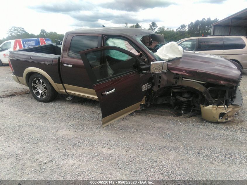 2013 RAM 1500 LARAMIE LONGHORN EDITION - 1C6RR7PT8DS654431