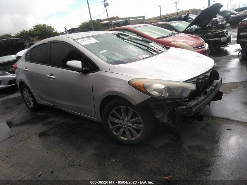 2015 KIA FORTE LX - KNAFX4A62F5340582