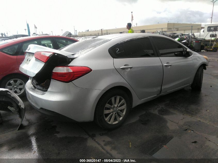 2015 KIA FORTE LX - KNAFX4A62F5340582