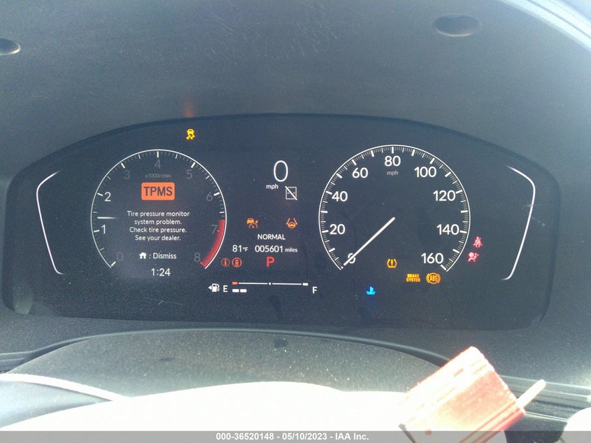 VIN 2HGFE2F54PH505573 2023 HONDA CIVIC SEDAN SPORT
