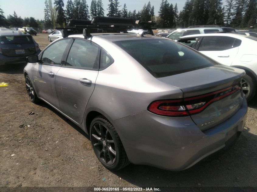 2016 DODGE DART SE - 1C3CDFAA5GD530743