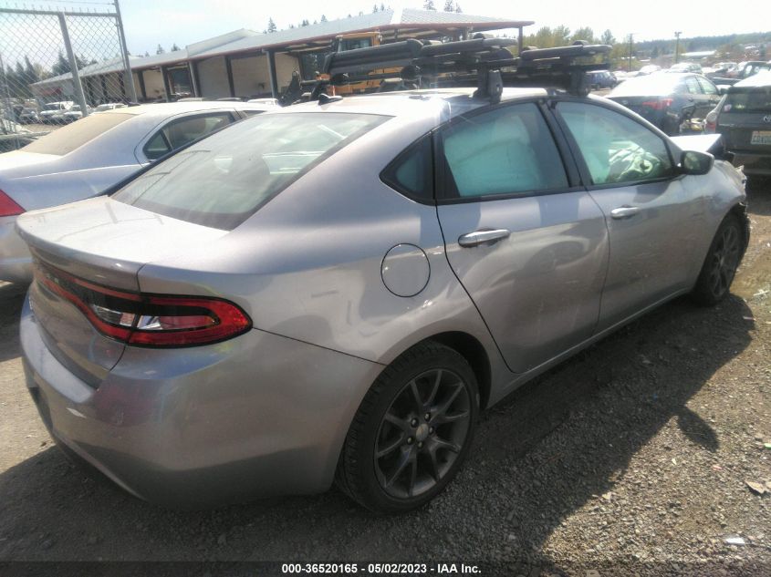 2016 DODGE DART SE - 1C3CDFAA5GD530743