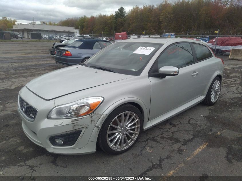 2013 VOLVO C30 T5 - YV1672MK6D2311580