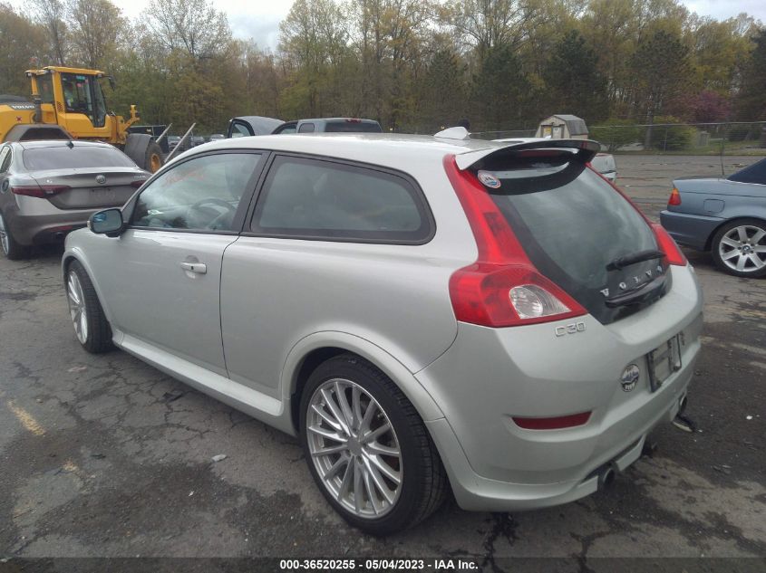 2013 VOLVO C30 T5 - YV1672MK6D2311580