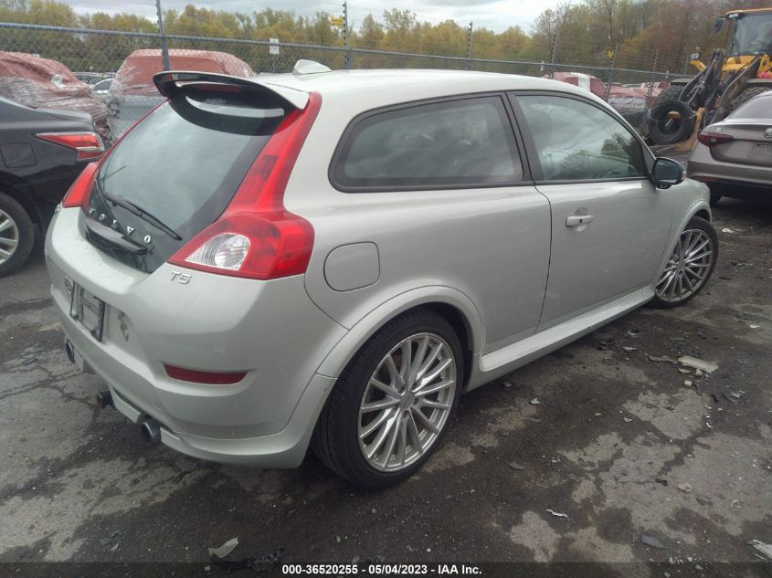 2013 VOLVO C30 T5 - YV1672MK6D2311580