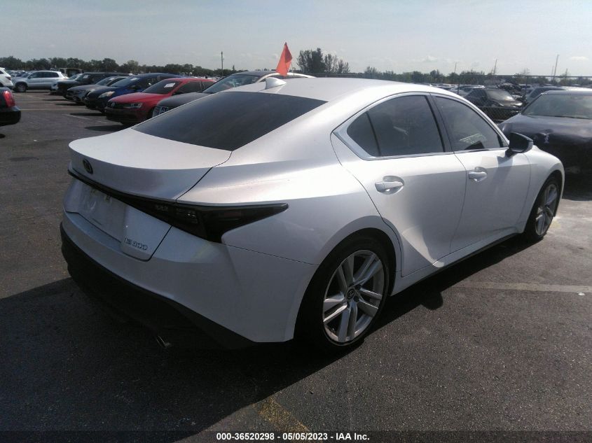 2022 LEXUS IS IS 300 - JTHAA1D27N5122205