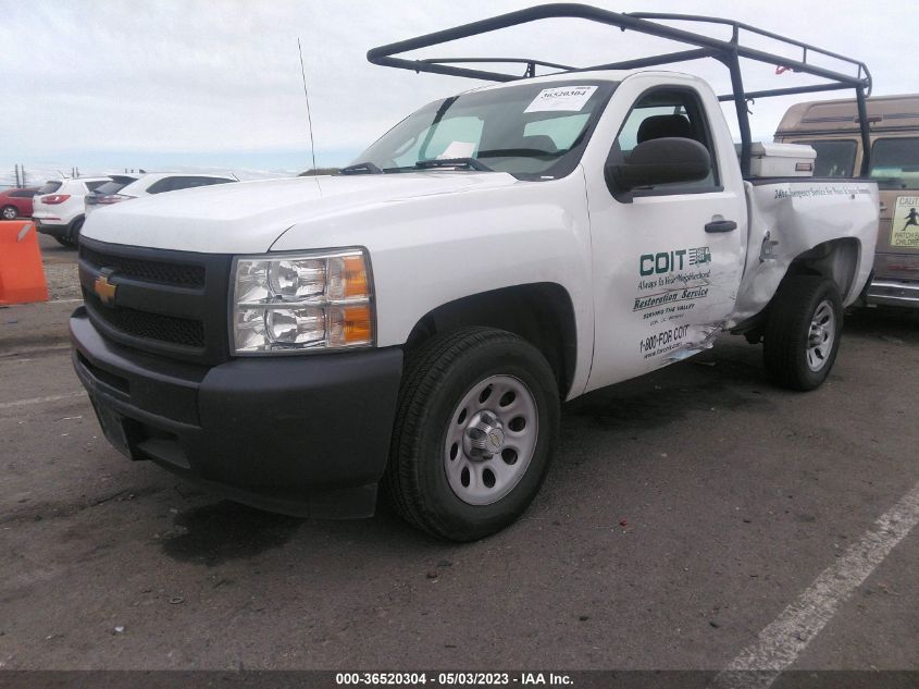 2013 CHEVROLET SILVERADO 1500 WORK TRUCK - 1GCNCPEX5DZ144740