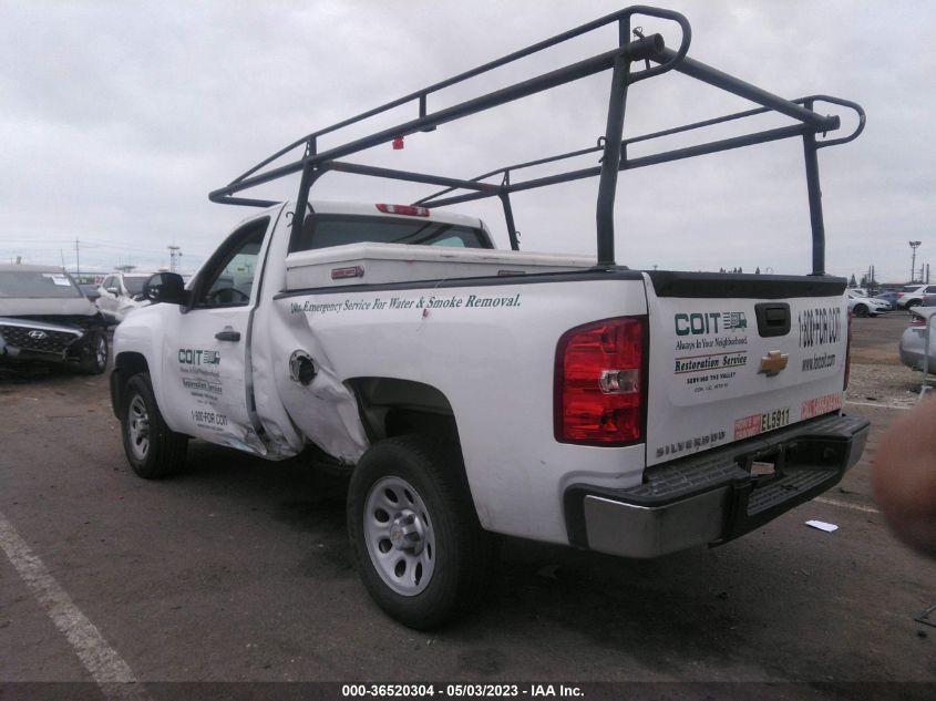 2013 CHEVROLET SILVERADO 1500 WORK TRUCK - 1GCNCPEX5DZ144740