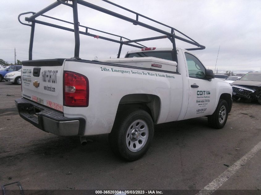 2013 CHEVROLET SILVERADO 1500 WORK TRUCK - 1GCNCPEX5DZ144740