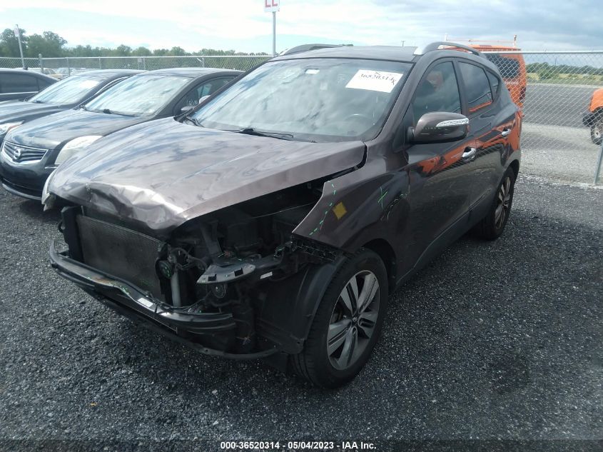 2014 HYUNDAI TUCSON LIMITED - KM8JU3AG7EU825986