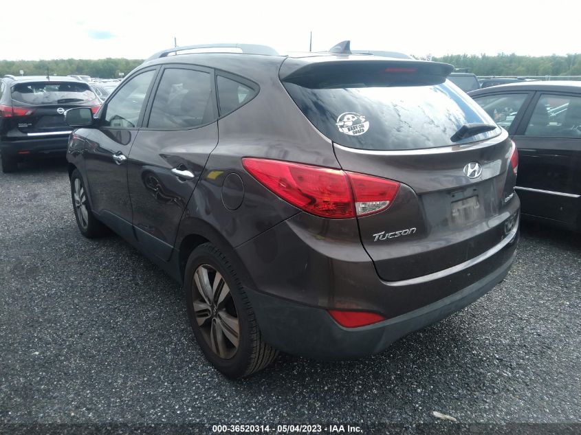 2014 HYUNDAI TUCSON LIMITED - KM8JU3AG7EU825986