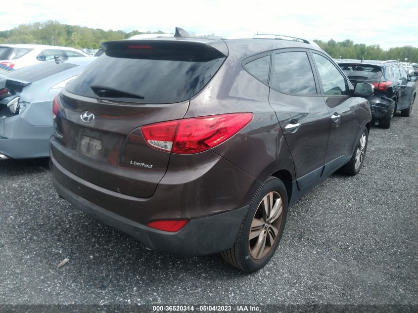 2014 HYUNDAI TUCSON LIMITED - KM8JU3AG7EU825986