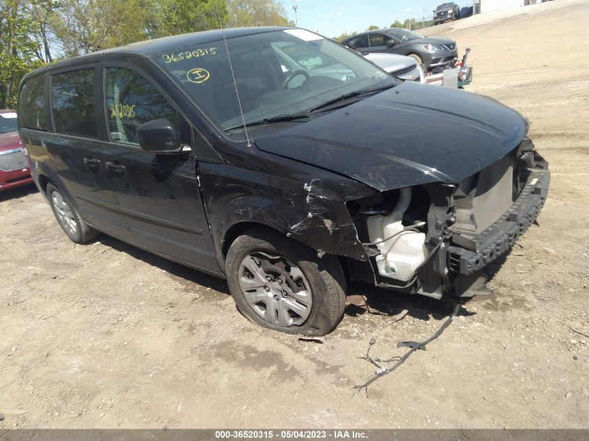 2014 DODGE GRAND CARAVAN SE - 2C4RDGBG3ER428141