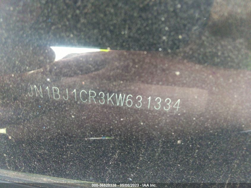 2019 NISSAN ROGUE SPORT SV - JN1BJ1CR3KW631334