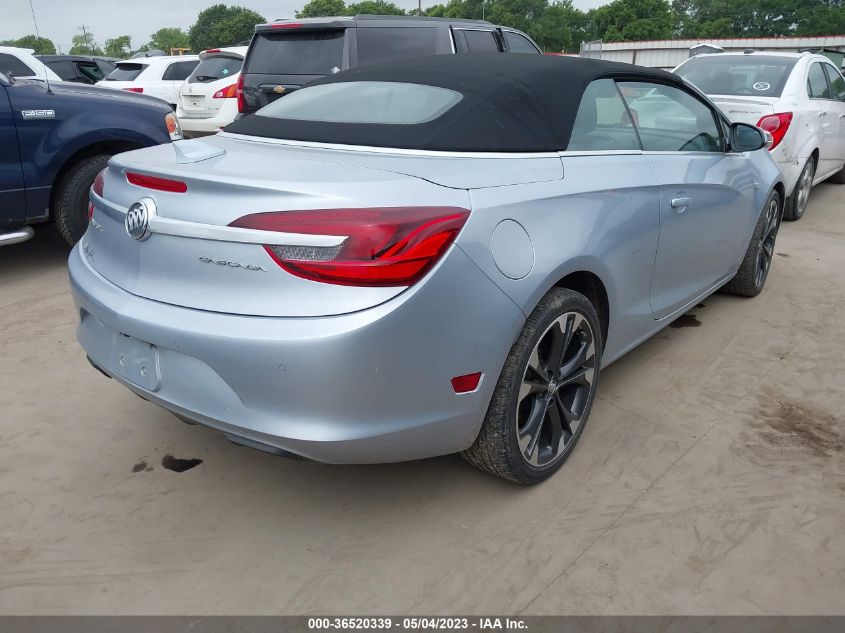2016 BUICK CASCADA PREMIUM - W04WT3N59GG055548