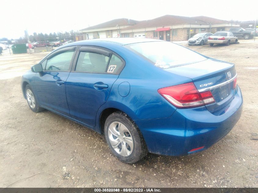2015 HONDA CIVIC SEDAN LX - 2HGFB2F58FH501484