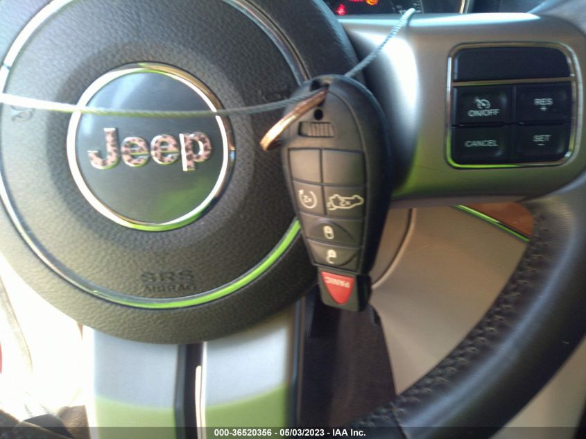 2013 JEEP GRAND CHEROKEE OVERLAND - 1C4RJECG0DC526790
