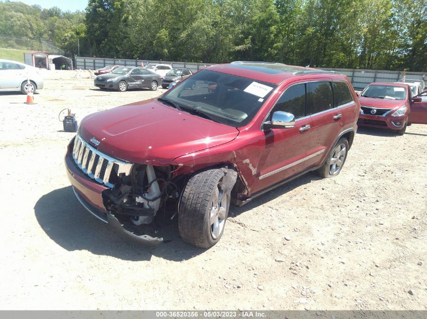 2013 JEEP GRAND CHEROKEE OVERLAND - 1C4RJECG0DC526790