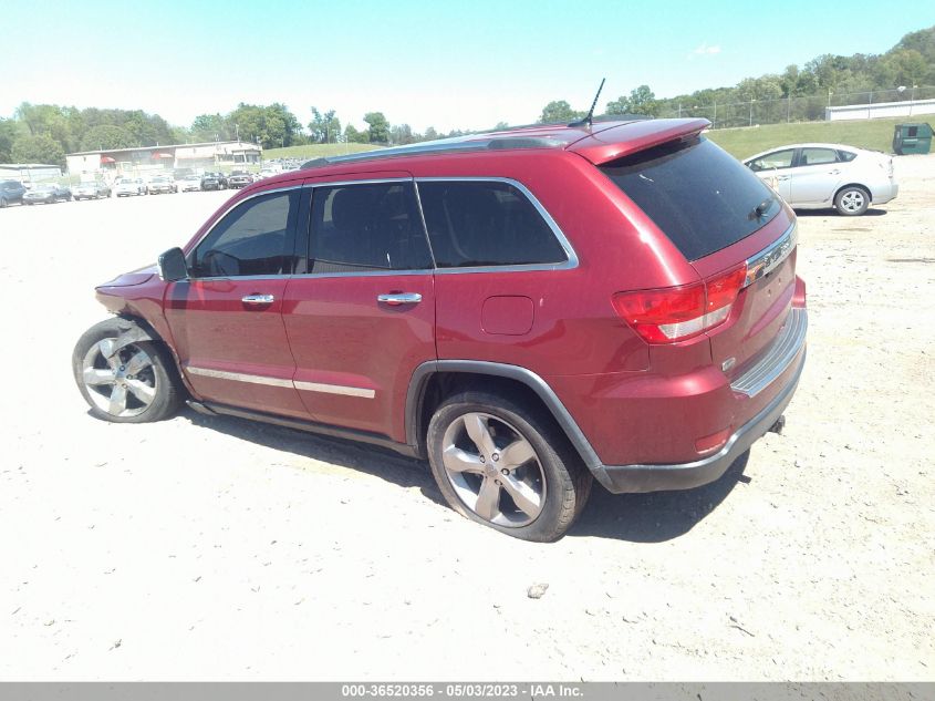 2013 JEEP GRAND CHEROKEE OVERLAND - 1C4RJECG0DC526790