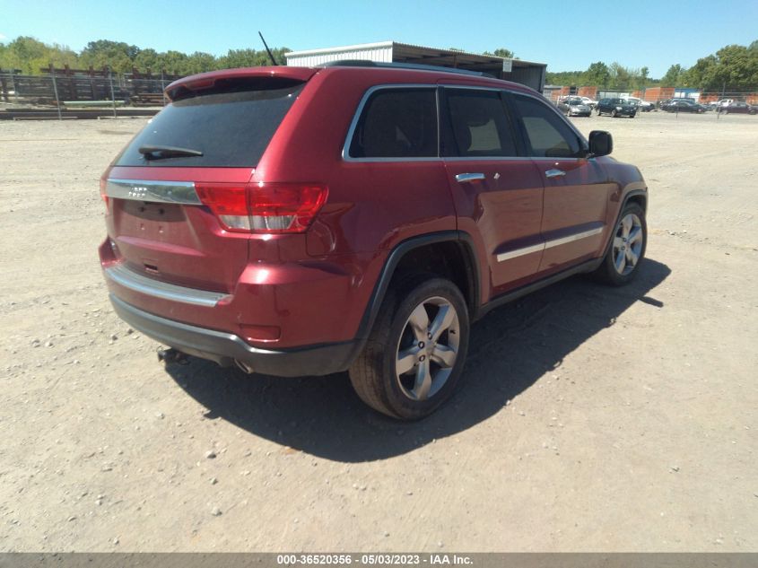 2013 JEEP GRAND CHEROKEE OVERLAND - 1C4RJECG0DC526790