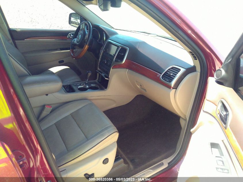 2013 JEEP GRAND CHEROKEE OVERLAND - 1C4RJECG0DC526790