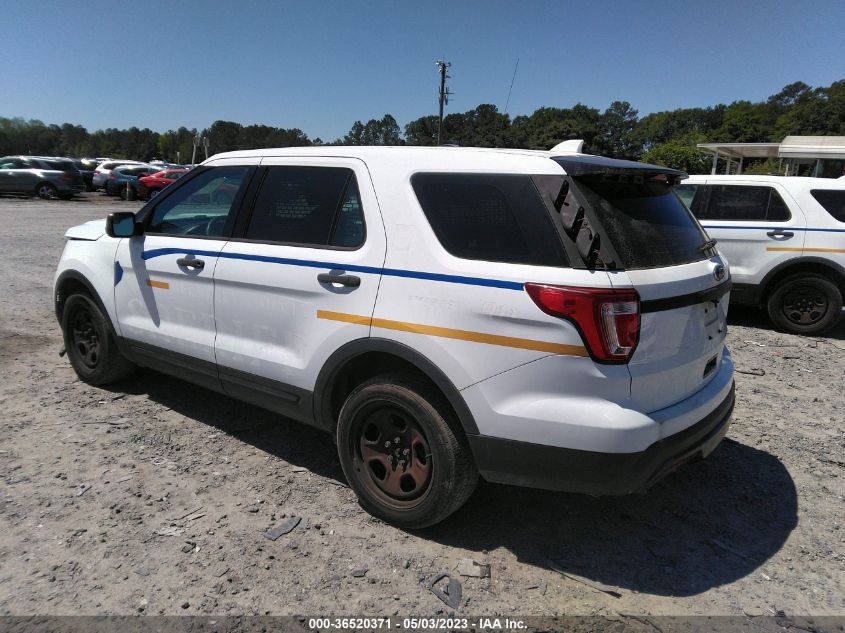 2016 FORD UTILITY POLICE 1FM5K8AR9GGB74366