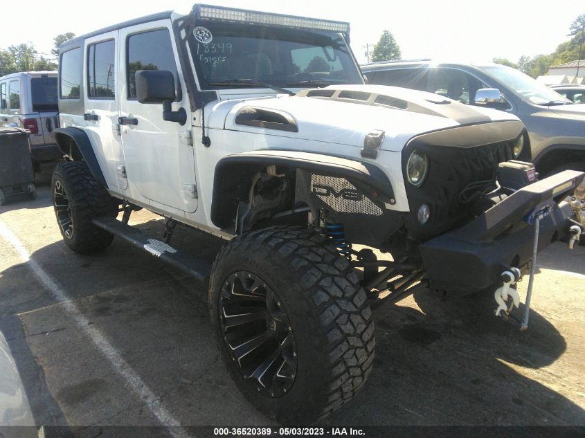 2016 JEEP WRANGLER UNLIMITED SPORT - 1C4BJWDG5GL171772